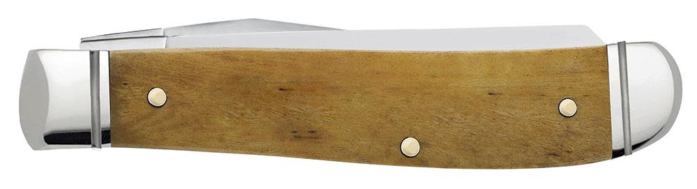 Smooth Antique Bone Mini Trapper - Case Knife - 58188