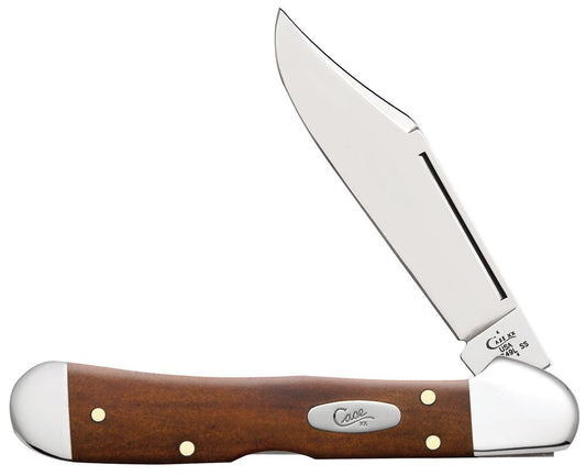 Smooth Chestnut Bone Mini CopperLock® - Case Knife - 28704