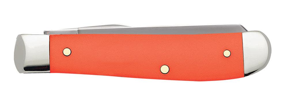 Orange Synthetic Mini Trapper - Case Knife - 80505