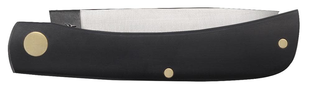 Jet-Black Synthetic Sod Buster Jr® - Case Knife - 00095