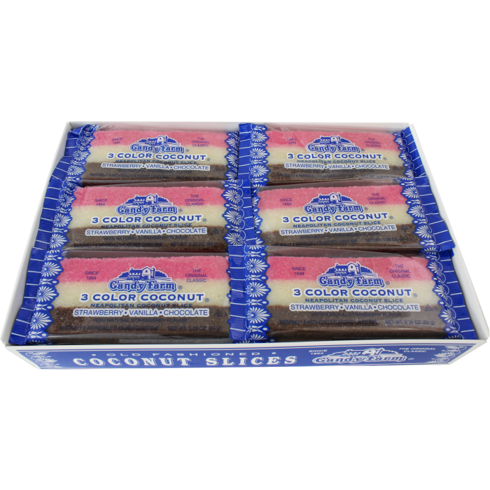 3 Color Coconut Stripe (Single)