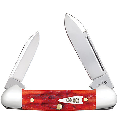 Indian Paint Brush Bone Kinfolks Jig Baby Butterbean - Case Knife - 42322