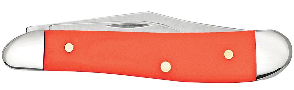 Orange Synthetic Peanut - Case Knife - 80504