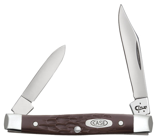 Brown Synthetic Pen - Case Knife - 00083