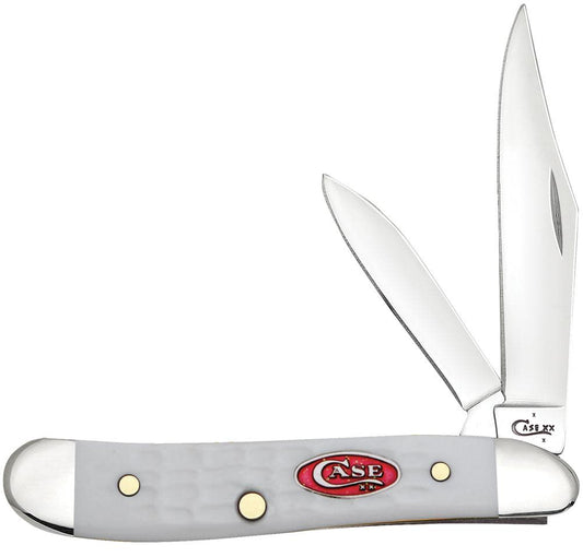 SparXX™ Standard Jig White Synthetic Peanut - Case Knife - 60188