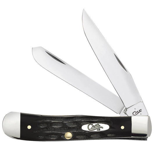 Jigged Buffalo Horn Trapper - Case Knife - 65010