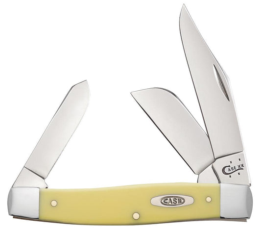 Yellow Synthetic CS Large Stockman - Case Knife - 00203