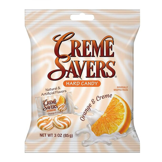 Creme Savers Orange Hard Candy