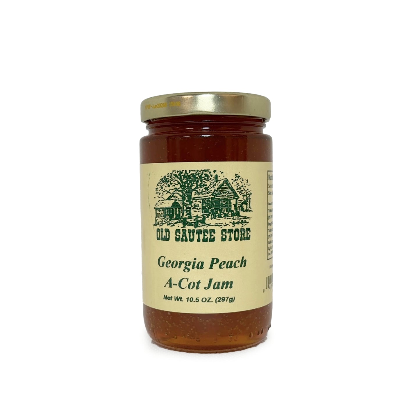 Georgia Peach A-Cot Jam (10.5oz)