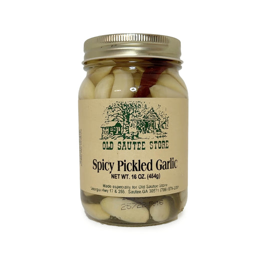 Spicy Pickled Garlic (16oz)