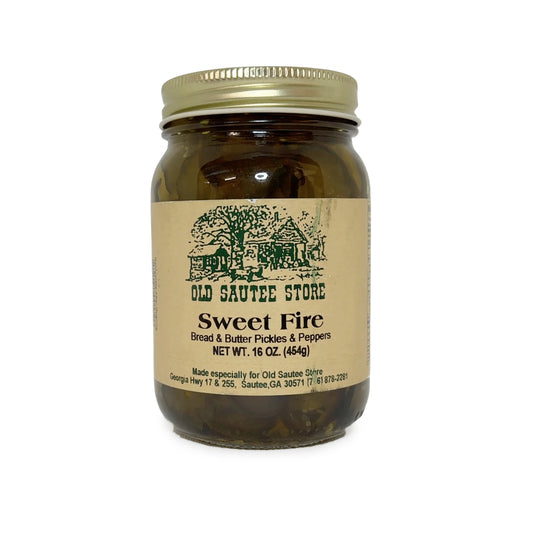 Sweet Fire Pickles (16oz)