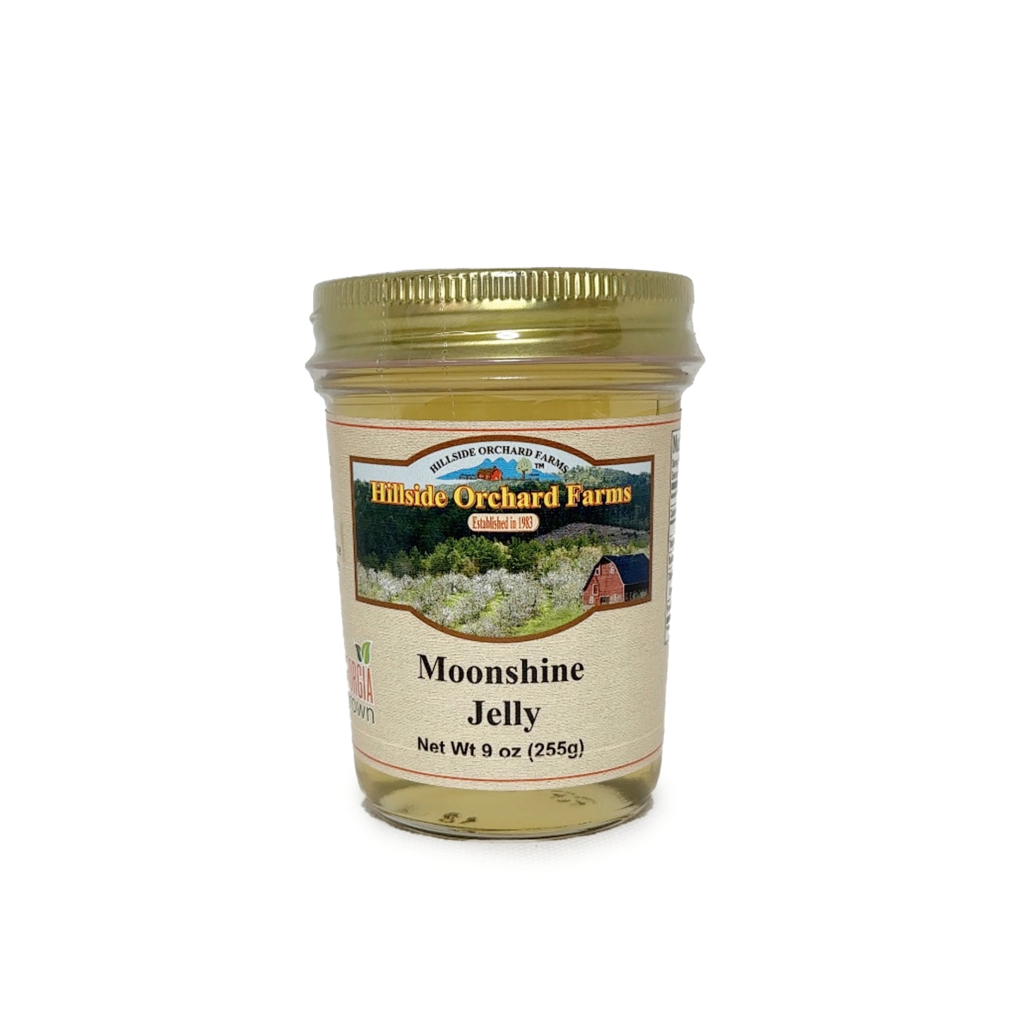 Hillside Orchard Moonshine Jelly (9oz)