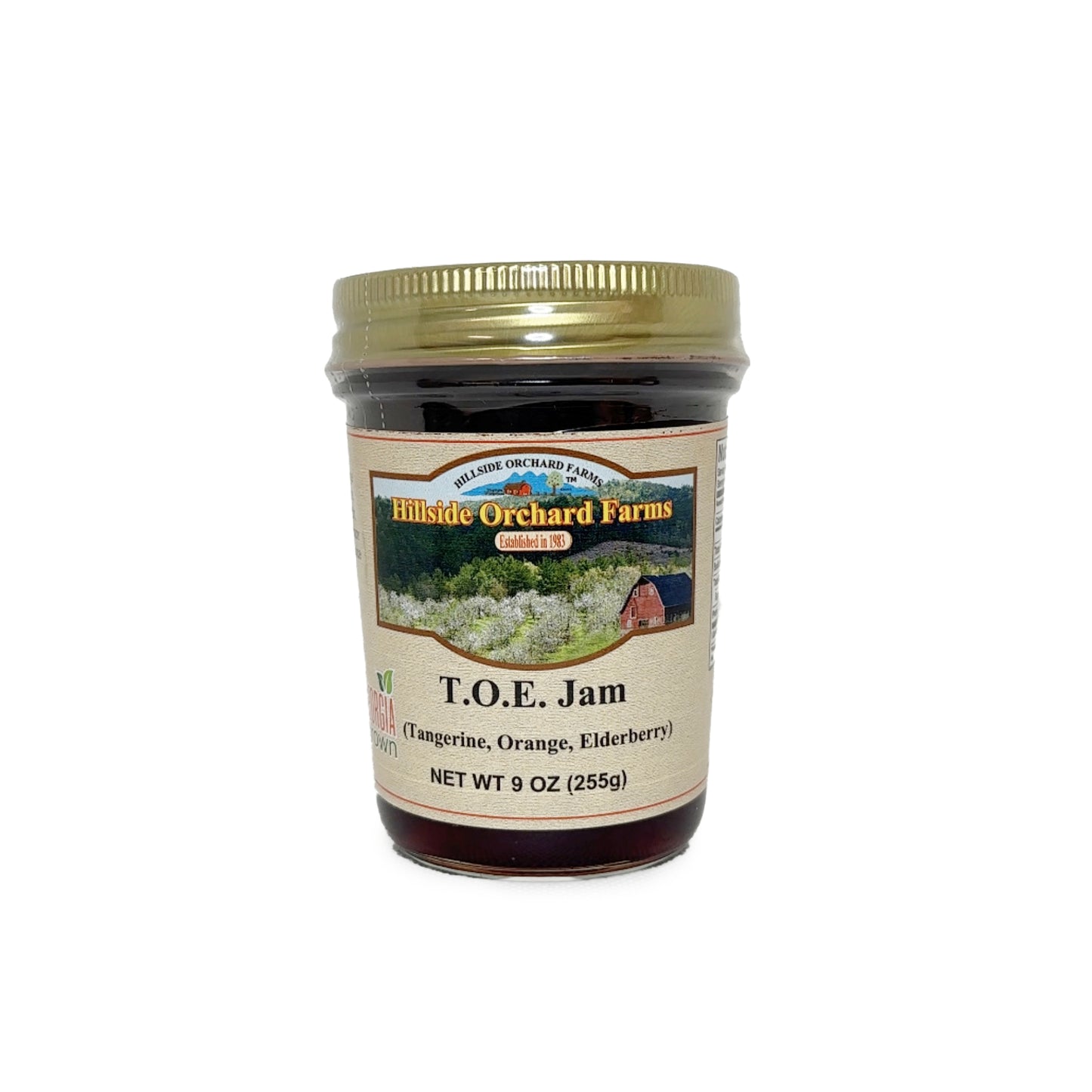 Hillside Orchard TOE Jam (9oz)