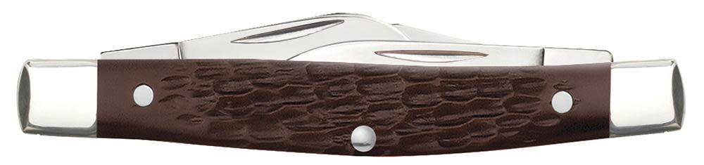 Brown Synthetic Medium Stockman - Case Knife - 00106