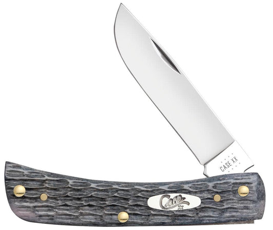 Pocket Worn® Crandall Jig Gray Bone Sod Buster Jr® - Case Knife - 58412