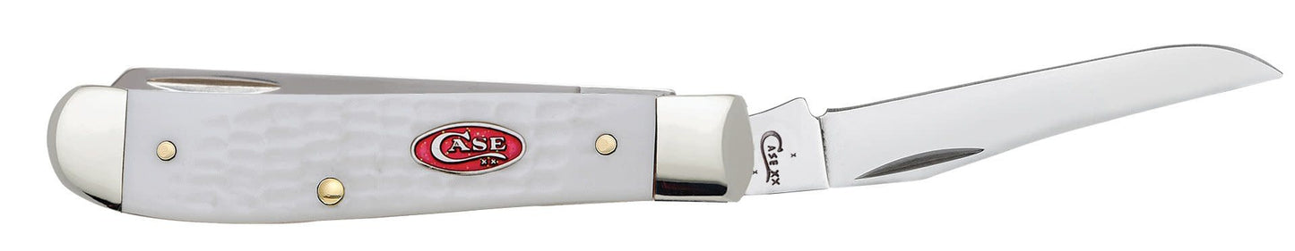 SparXX™ Standard Jig White Synthetic Mini Trapper - Case Knife - 60186