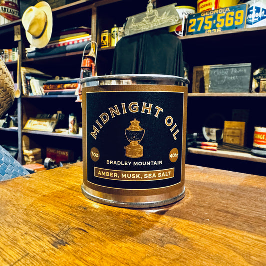 Midnight Oil Travel Candle
