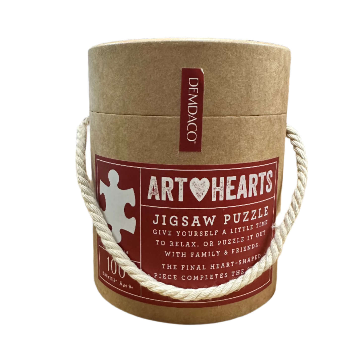 Joy to the World Art Heart Puzzle