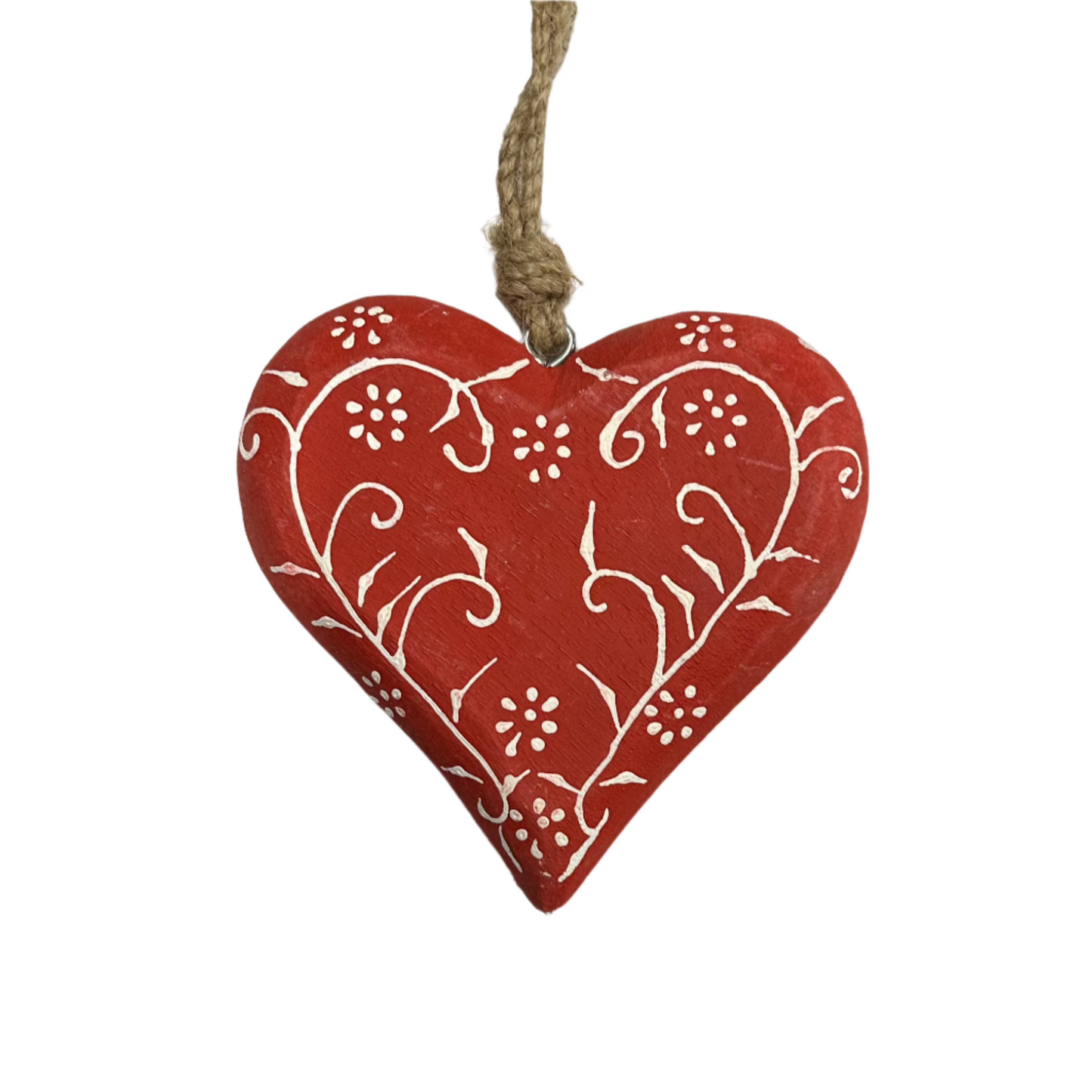 Wooden Heart Ornament
