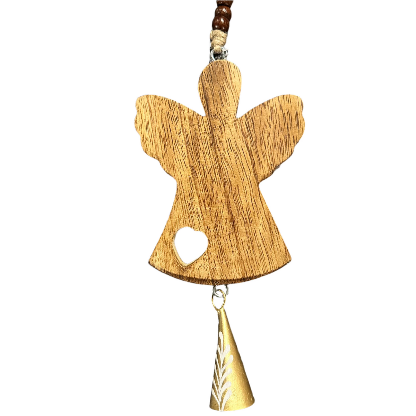 Wooden Angel Ornament