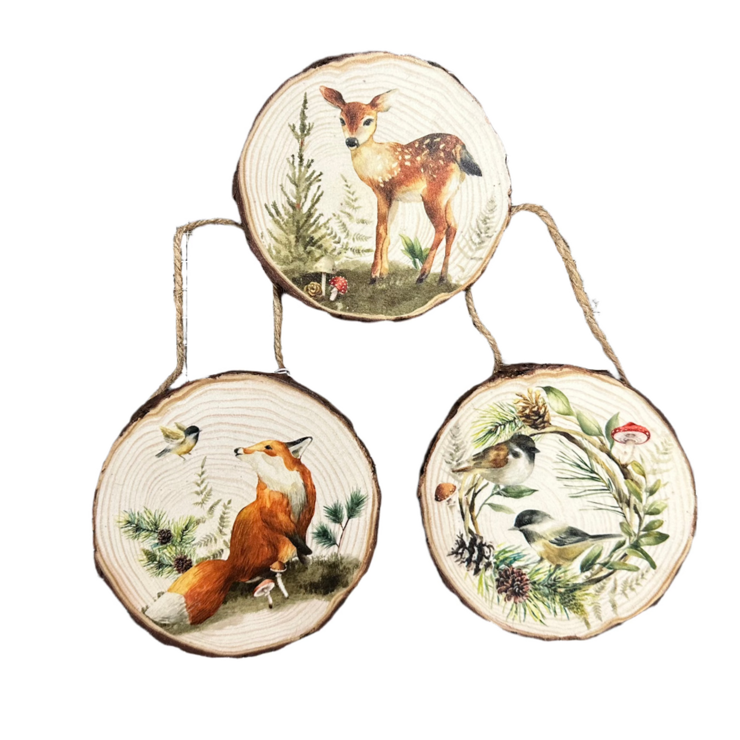 Woodland Animal Ornament