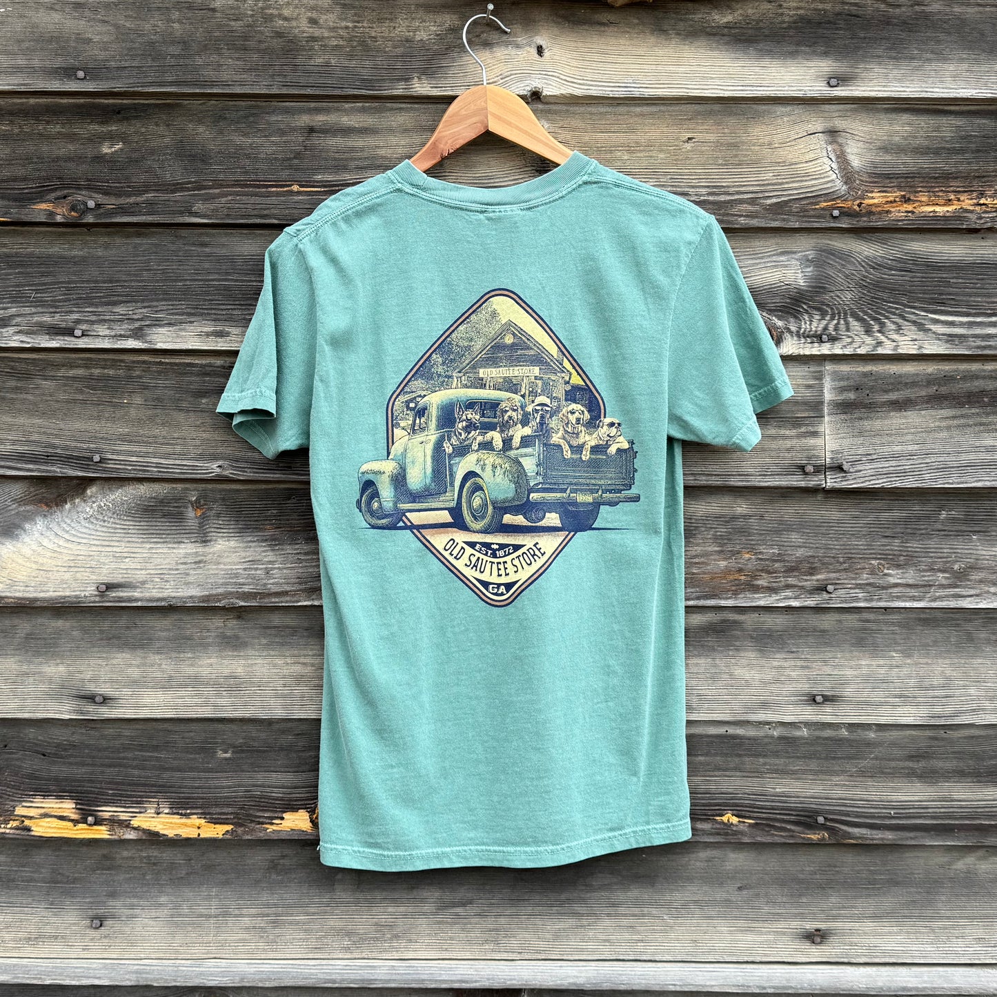Dogs OSS Shirt - Light Green- SS