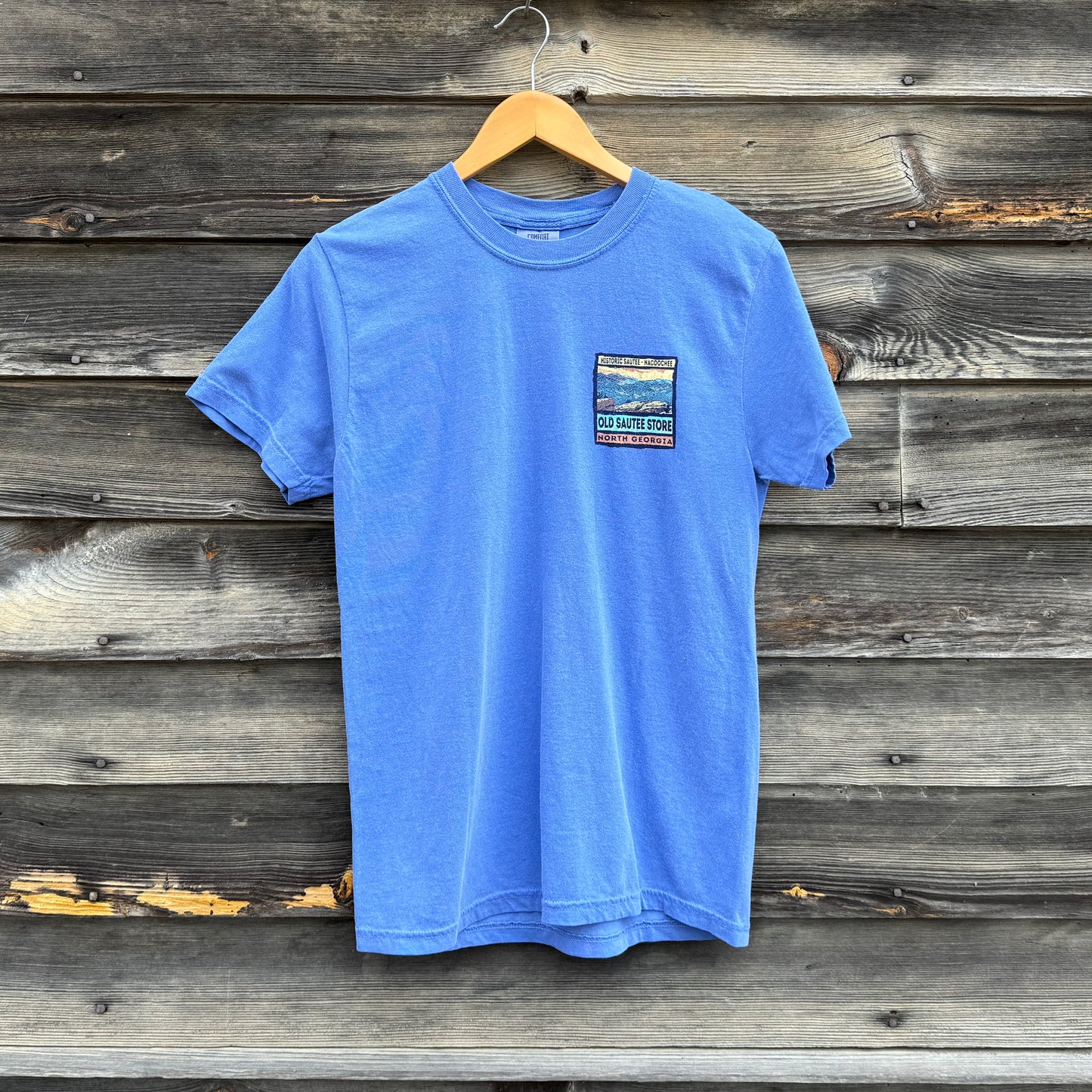 Georgia Mountains OSS Shirt - Flo Blue - SS