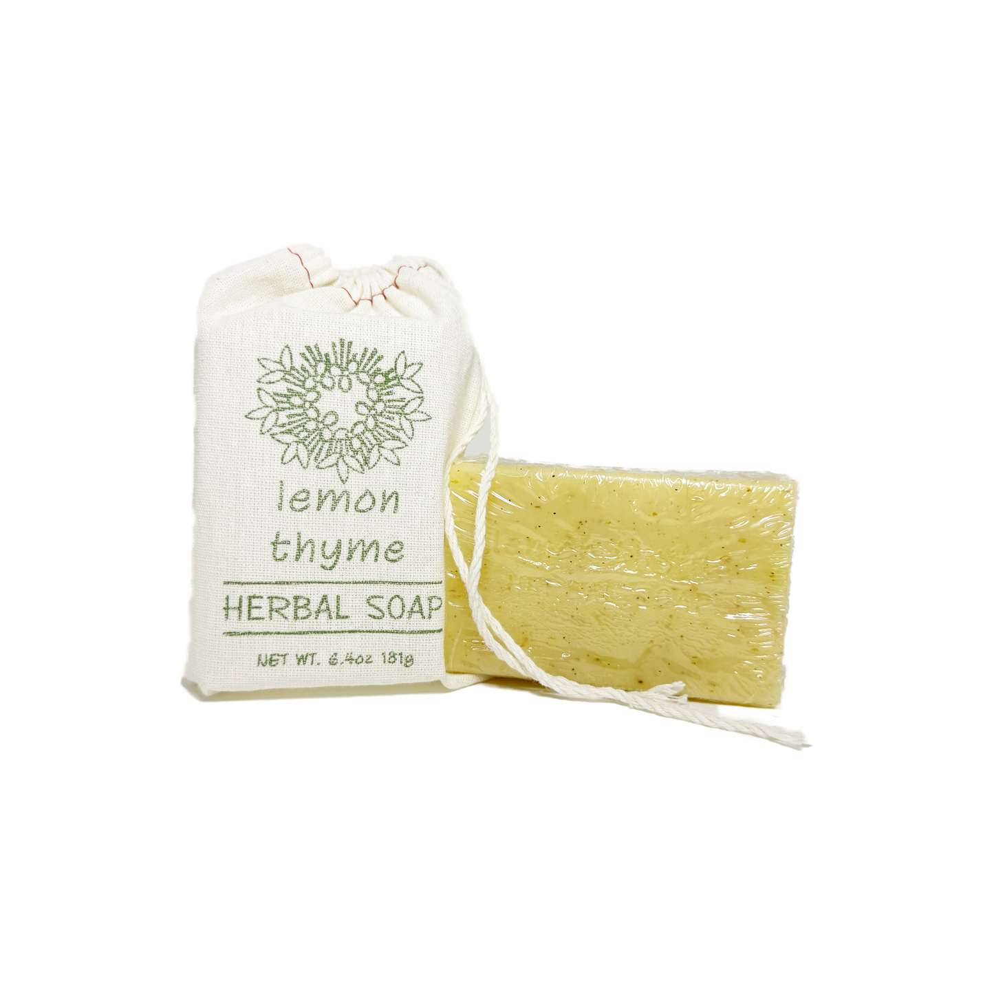 Greenwich Bay - Lemon Thyme Sack Soap - 6.4oz
