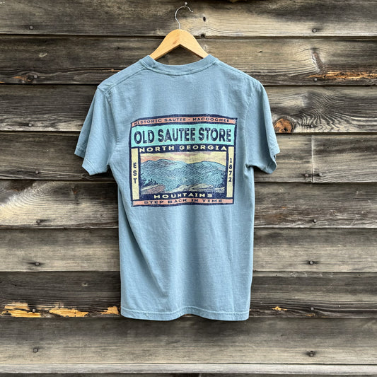 Georgia Mountains OSS Shirt - Ice Blue - SS