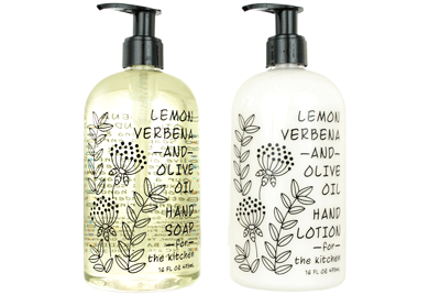 Greenwich Bay - Lemon Verbena Kitchen Soap + Lotion - 16 oz