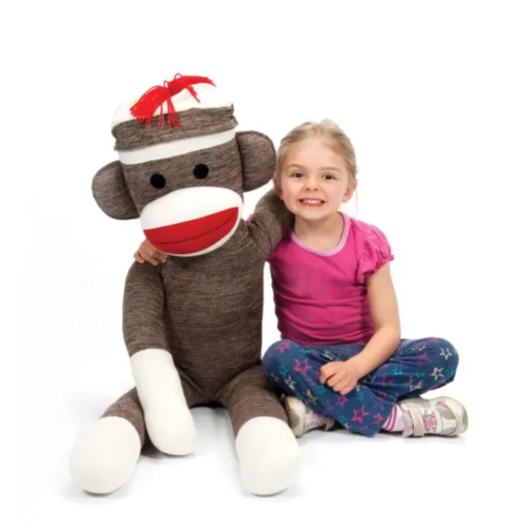 Jumbo Sock Monkey