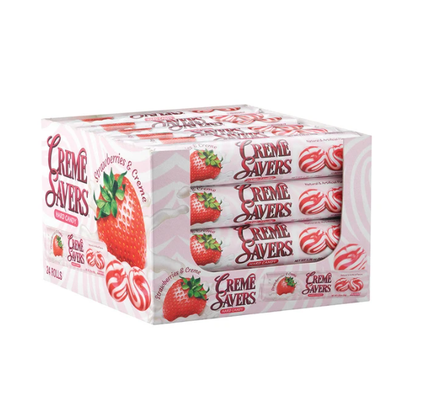 Creme Savers Strawberry Rolls (Single)
