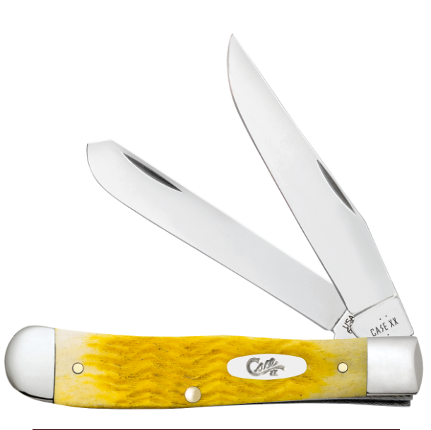Yellow Bone Platts Jig Trapper - Case Knife - 75310