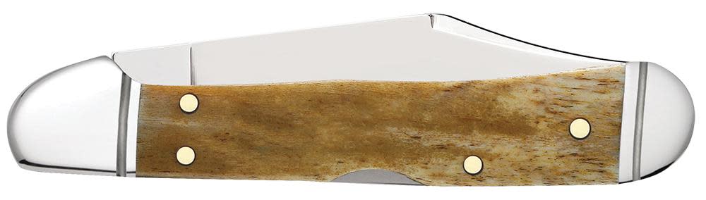 Smooth Antique Bone Mini CopperLock® - Case Knife - 58186