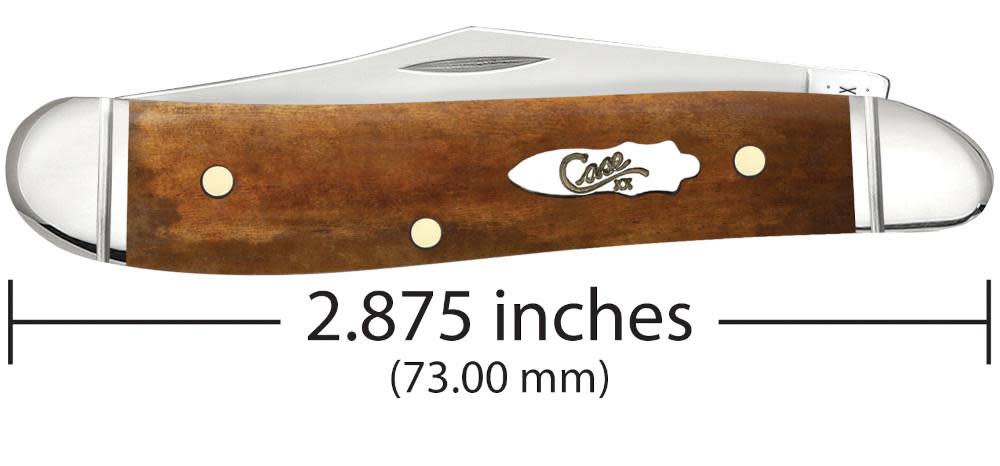 Smooth Antique Bone Peanut - Case Knife - 58201