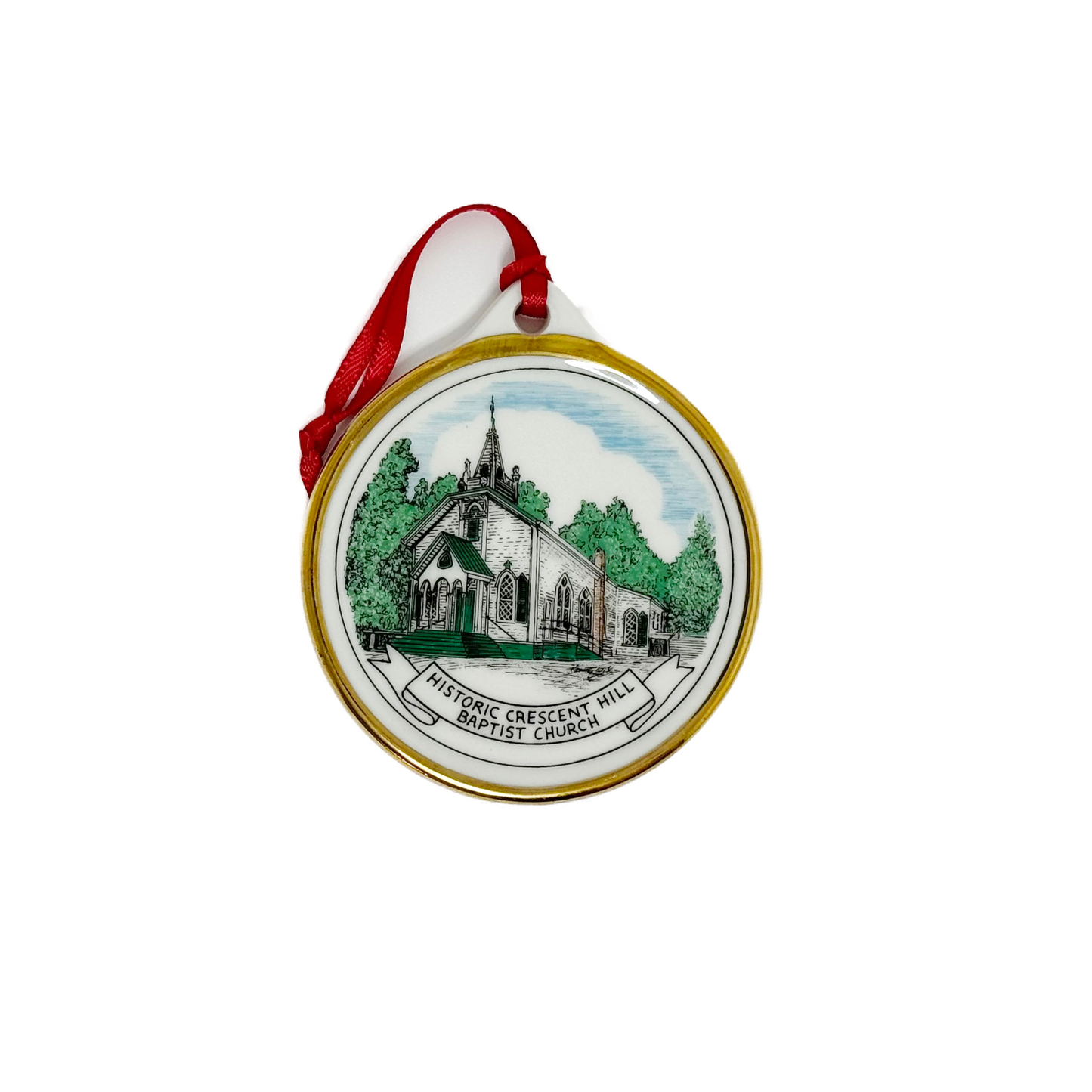Landmark Ornament - Historic Crescent Hill Baptist Church