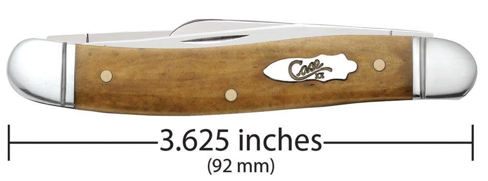 Smooth Antique Bone Medium Stockman - Case Knife - 58185