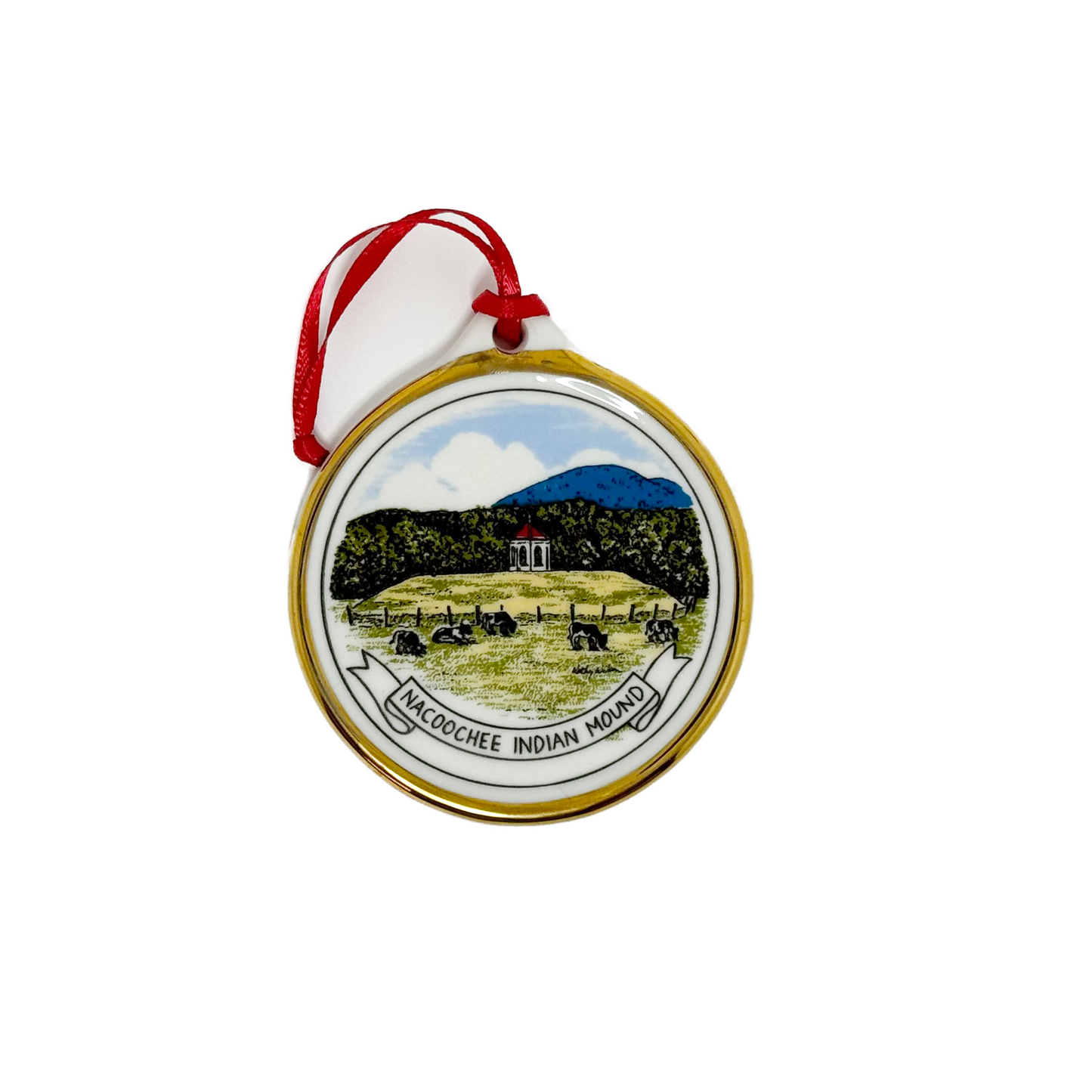 Landmark Ornament - Historic Nacoochee Indian Mound