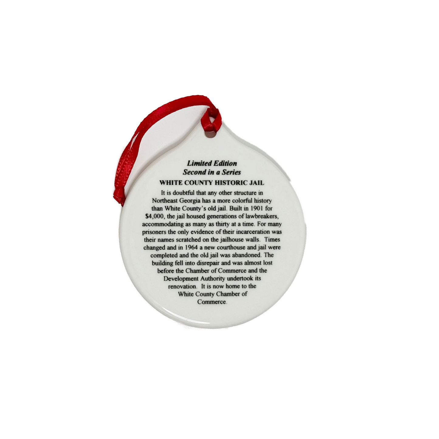 Landmark Ornament - White County Historic Jail