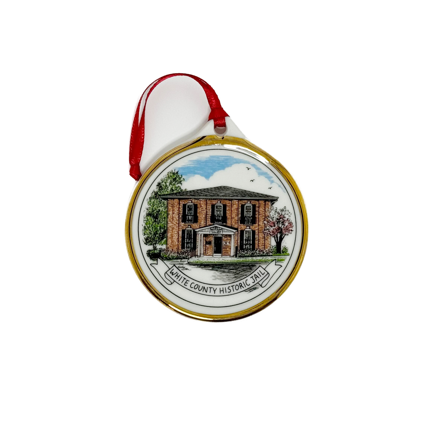 Landmark Ornament - White County Historic Jail