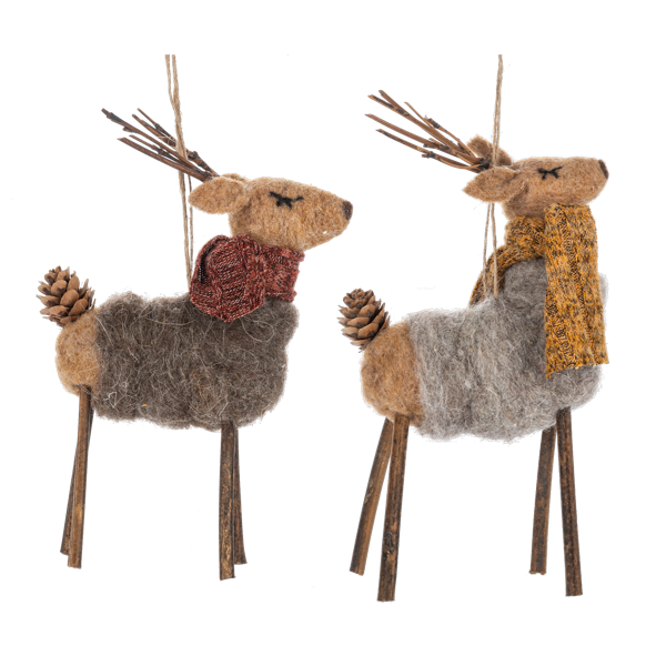 Woodland Deer Ornament