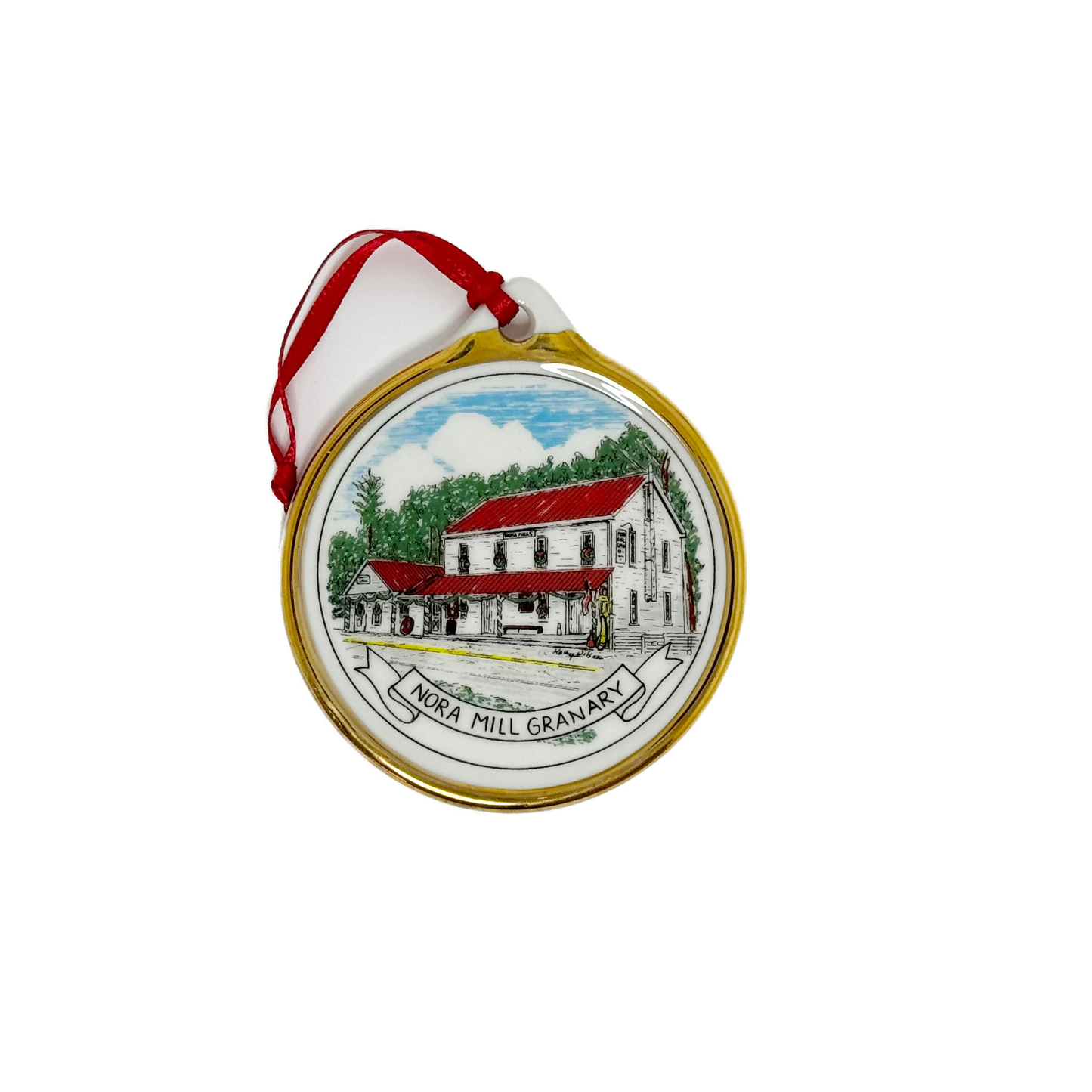 Landmark Ornament - Nora Mill Granary