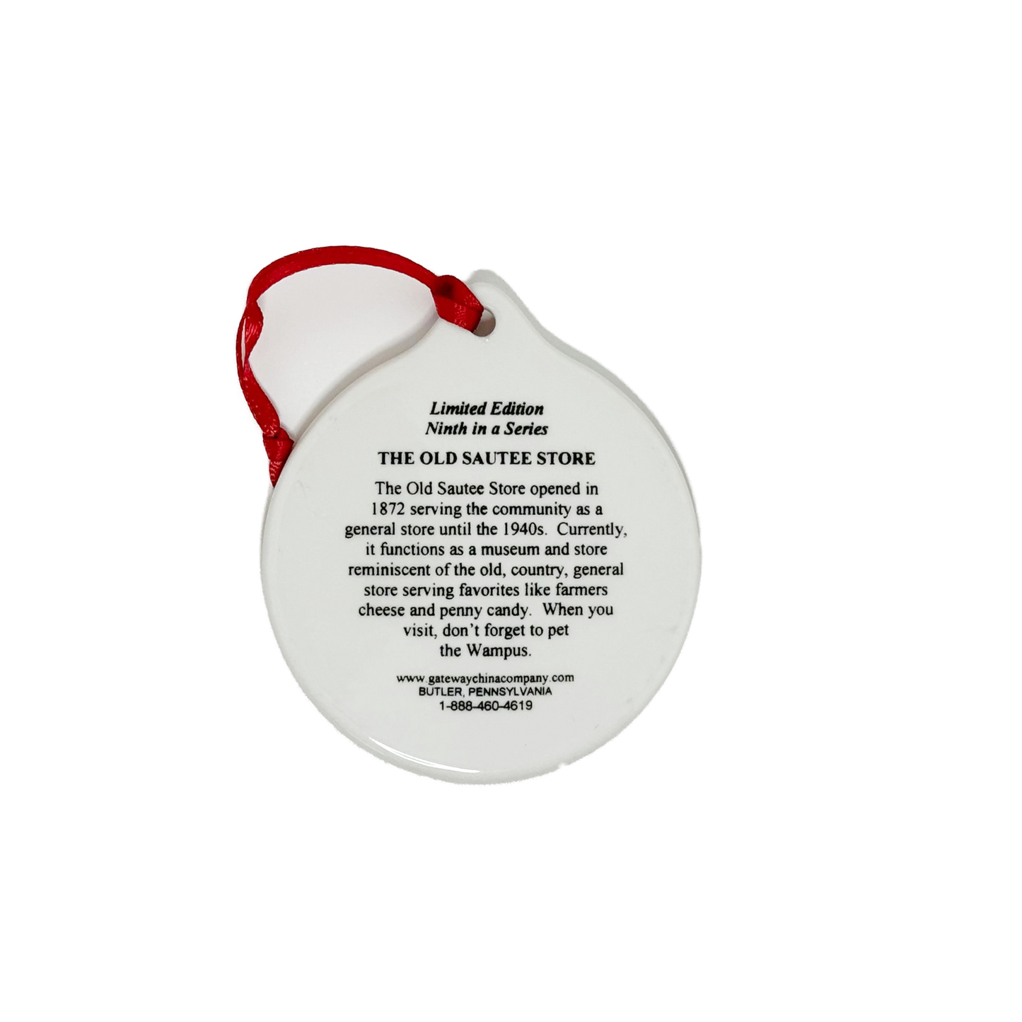 Landmark Ornament - The Old Sautee Store