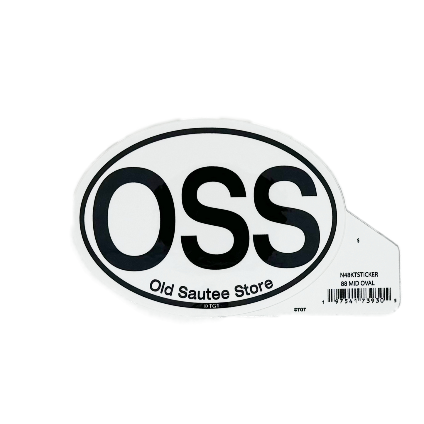 OSS Oval Sticker
