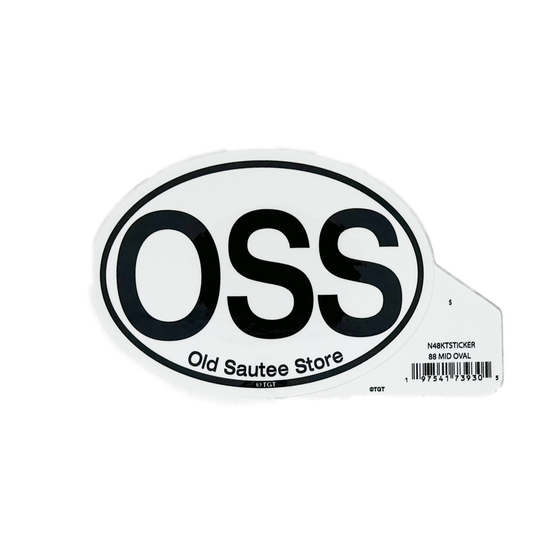 OSS Oval Sticker