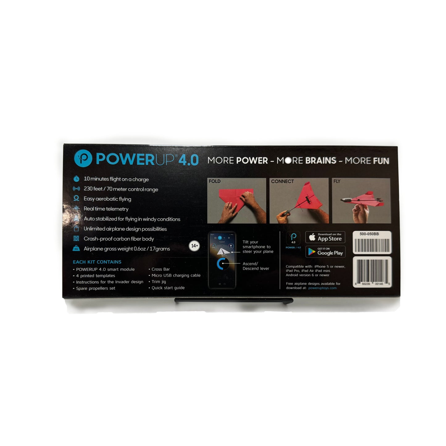 Power Up 4.0 RC Paper Plane