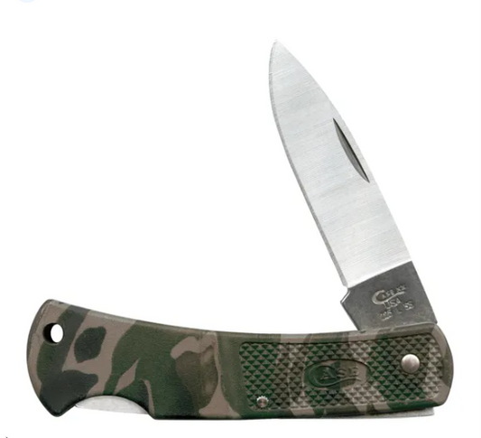 Case Camo Caliber Small Lockback - Case Knife - 00662