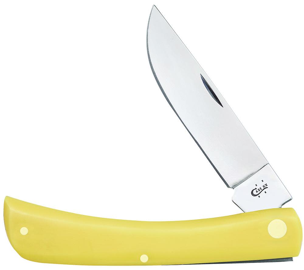 Yellow Synthetic CV Sod Buster® - Case Knife - 00038
