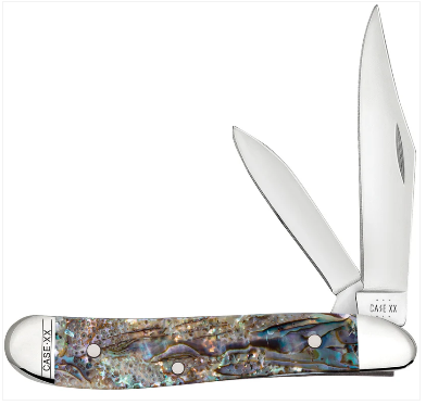 Abalone Smooth Peanut - Case Knife - 12025