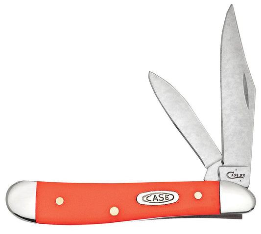 Orange Synthetic Peanut - Case Knife - 80504